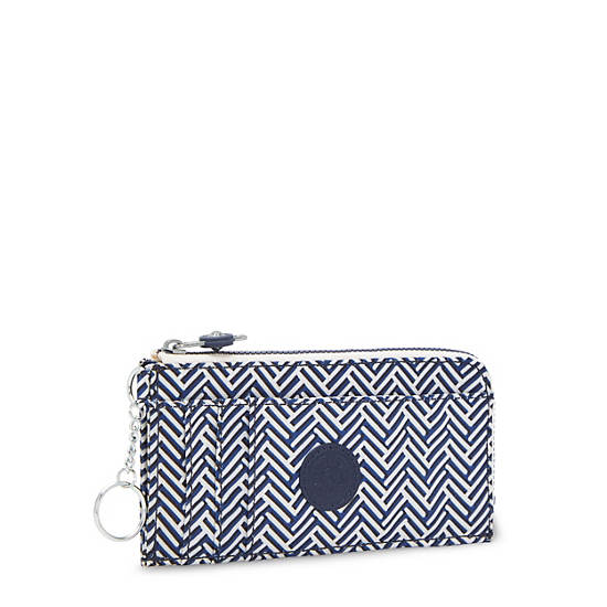 Kipling Dafni Printed Wallet Portefeuille Blauw | België 1039NW